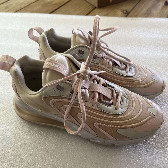 Nike Air Max 270 React ENG Photo White Dust Rose Pink Sz 7.5 CK2595-001 - Picture 2 of 8